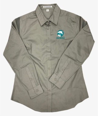 Aha Ladies Monument Grey Button Down