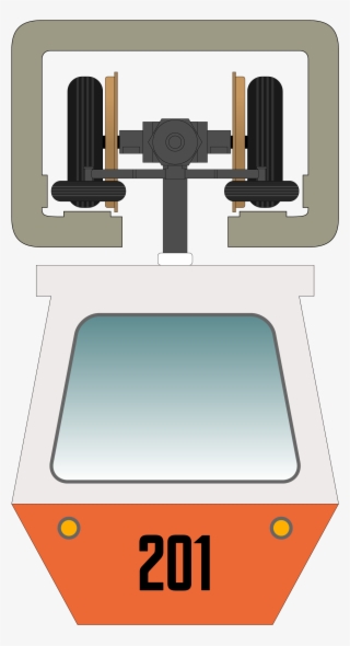 Illustration Suspension Monorail