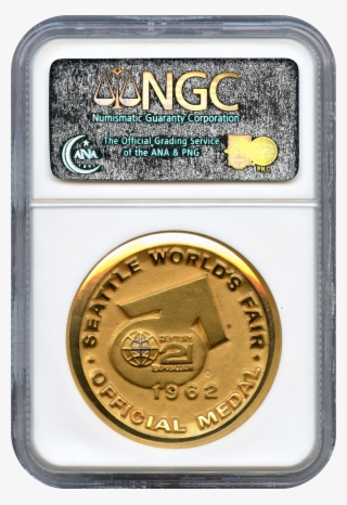 1962 Washington Seatle World's Fair Gold Medal