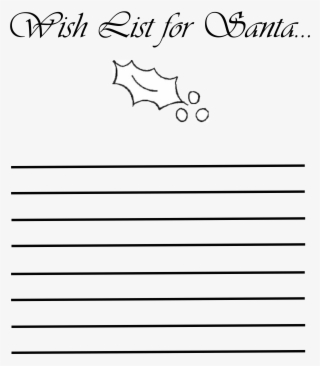 christmas list coloring page printable