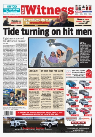 Warning On Kzn Killings