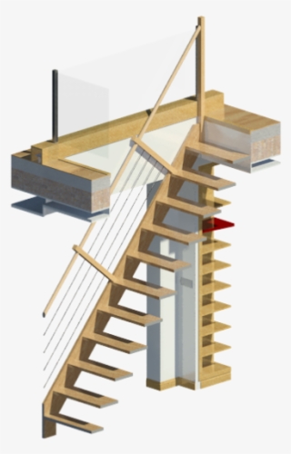 Escalera Buhardilla Seccionada