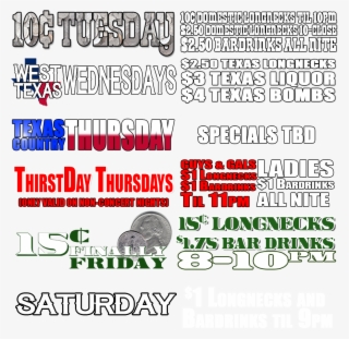 Specials