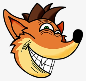 Warped Crash Team Racing Clip Art - Crash Bandicoot Troll Face