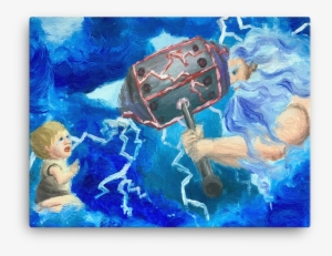 Whim Of God In Canvas - Painting