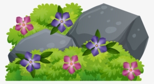 Bushes Clipart Flowering Bush - Bush Clip Art Png