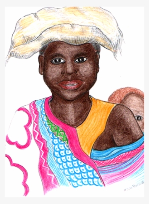 As I Help Mother Lower Her Wonderful Burden To The - Mielie-meal