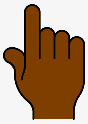 Africa Vector Hand - Clip Art Hand Pointing