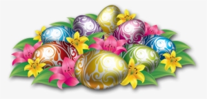 Easter Eggs Png High-quality Image - Happy Easter To Our Customers