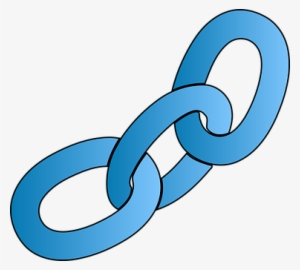 Chain Links Connection Metal Steel Strengt - Blue Chain