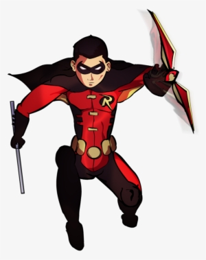 Superhero Robin Free Download Png - Tim Drake Young Justice Png