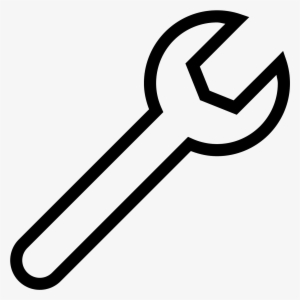 Wrench Vector Png - Drawing Of Wrench