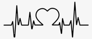 Heartbeat Figure Love Heart Sticker Picsart - World Heart Day 2018