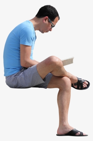 People Sitting Reading Png