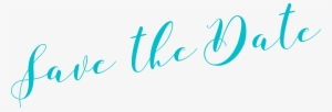 » Save The Date - Calligraphy