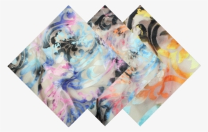 Novelty Burnout Mesh Prints - Painting