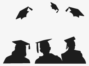Graduate Silhouette Clip Art At Getdrawings - Primary School Graduation Invitations