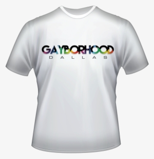 Gayborhood Dallas White T Shirt