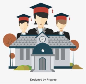 Graduate Material Design For School Students, Graduation, - School