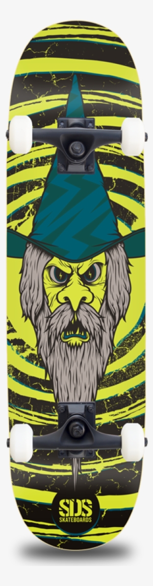 Monster, Lion, Wizard - Sds Wizard Complete Skateboard