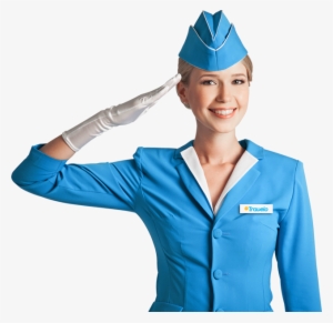 Girl - Flight Attendant Png