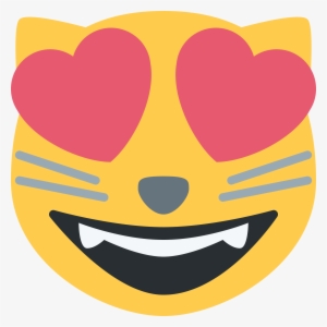 Cat Emoji Heart Eyes
