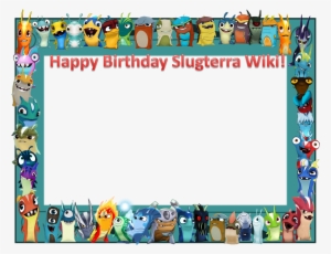 Birthday Border - Happy Birthday Slugterra