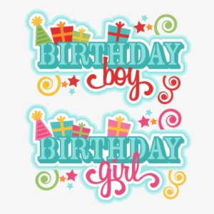 Titles Svg Scrapbook Cut File Cute Files - Birthday Girl Cut Out