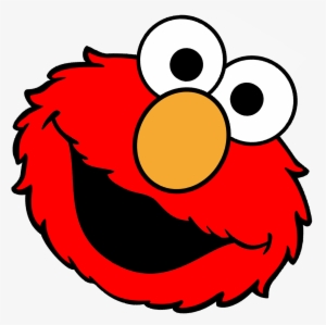 Graphic Transparent Stock Dot Clipart Elmo Party - Sesame Street Elmo Face