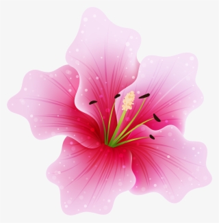 Pink Flower Png By Hanabell1 On Deviantart - Pink Flower Png