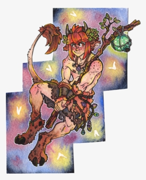 “butterblume With Watercolors, Gouache And Ink - Art