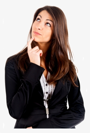 Thinking Woman Png