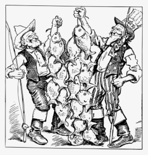 Uncle Sam Fishing Rods Fisherman United States - Uncle Sam Wants You Drawing