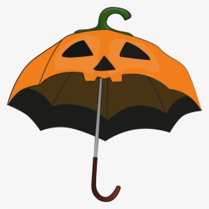 Halloween Pumpkin Umbrella Png Clip Art Image - Halloween Umbrella