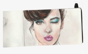 A Secret Sneak Peek - Fashion Illustration