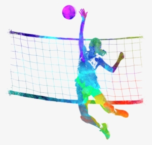 Bleed Area May Not Be Visible - Volleyball Tapestry