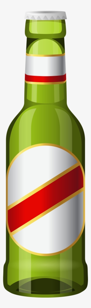 Beer Bottle Green Png Clipart - Beer Bottle Png Cartoon