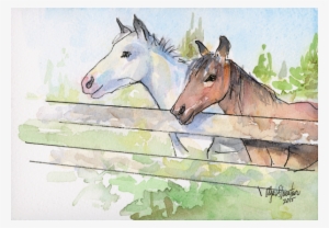 Bleed Area May Not Be Visible - Watercolor Sketch