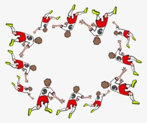 Diving Red Bull Is A Shooting Star - Cartoon