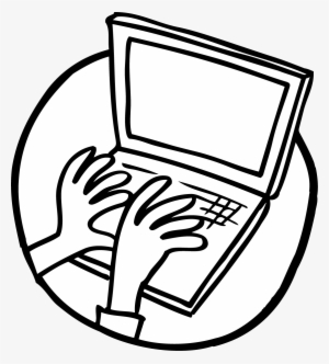 Laptop Drawing Png - Laptop Line Drawing Png