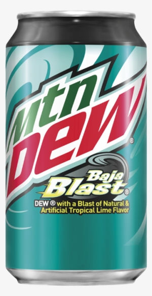Mountain Dew Baja Blast - Mtn Dew Baja Blast Can