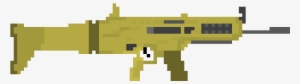 Scar / Fortnite - Scar Fortnite Pixel Art