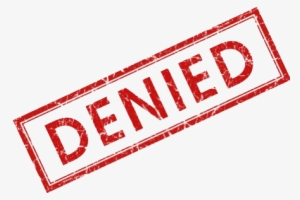 Denied Stamp Png Image - Denied Stamp Transparent