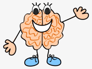 Brains Clipart For Kid Png - Brain Cartoon Transparent Clip Art