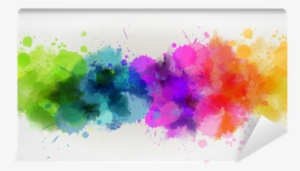 Art Print: Artlana's Watercolor Line Background, 61x41in.