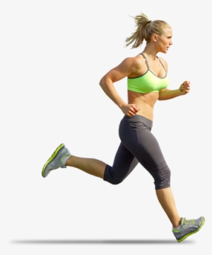 Woman Running Png