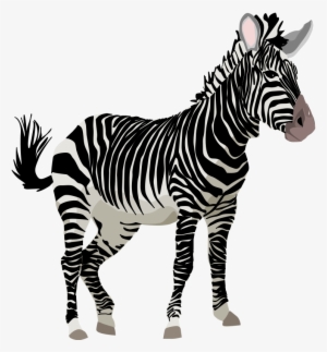 Watercolor Animals Clipart Zebra Rhino Snake - Zebra Clipart