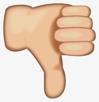 Thumbs Down Emoji Png