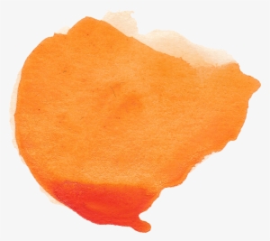 Watercolor Splatter Transparent Orange Download - Watercolor Painting