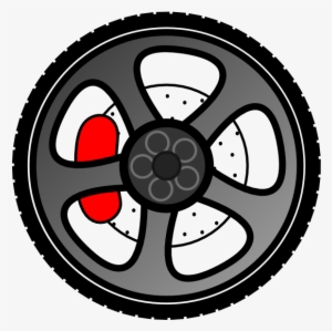 Car Clipart Wheel - Alloy Wheels Clipart
